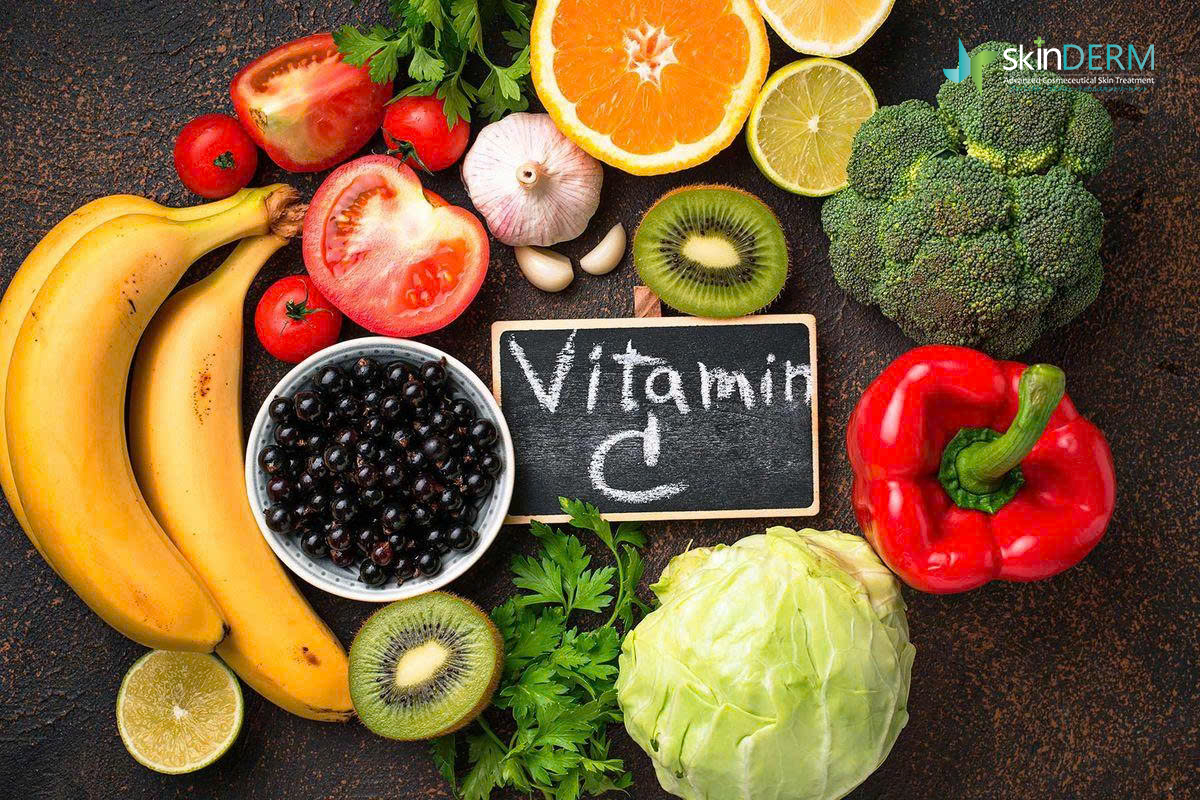 Vitamin C giúp làm sáng da