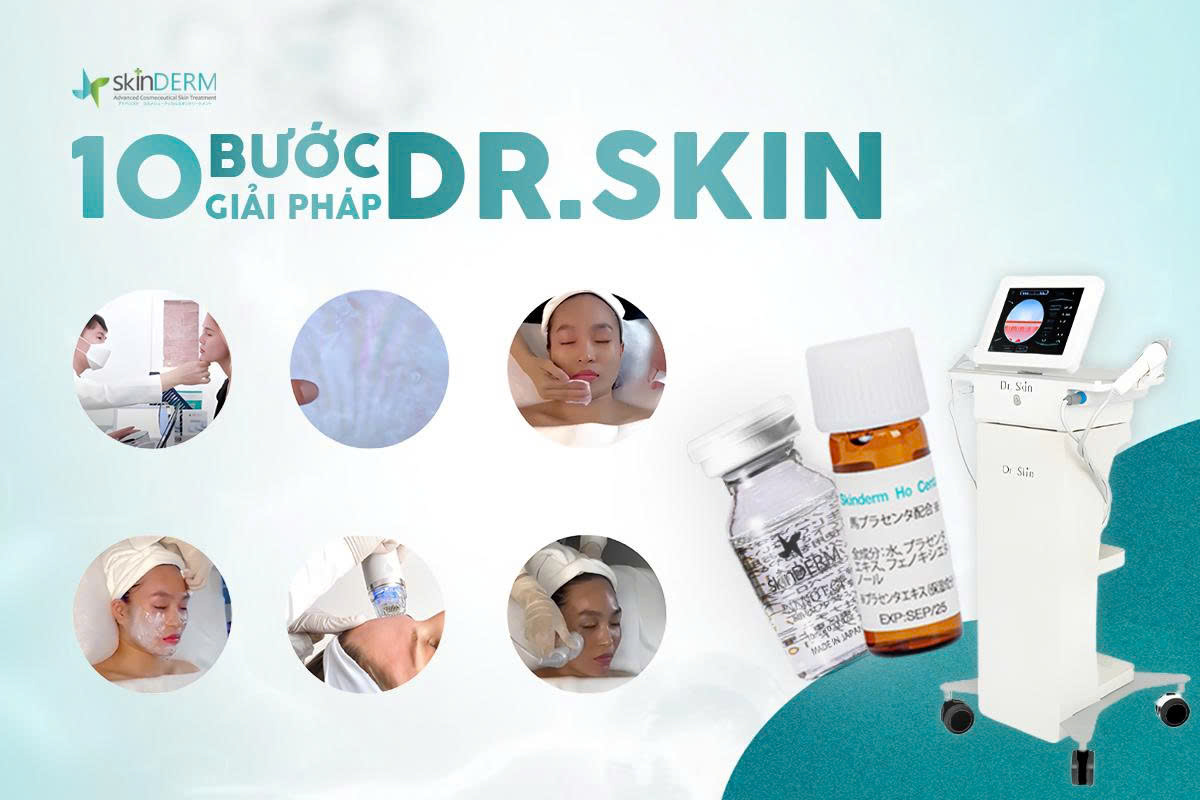 10 bước điều trị bằng Dr.Skin