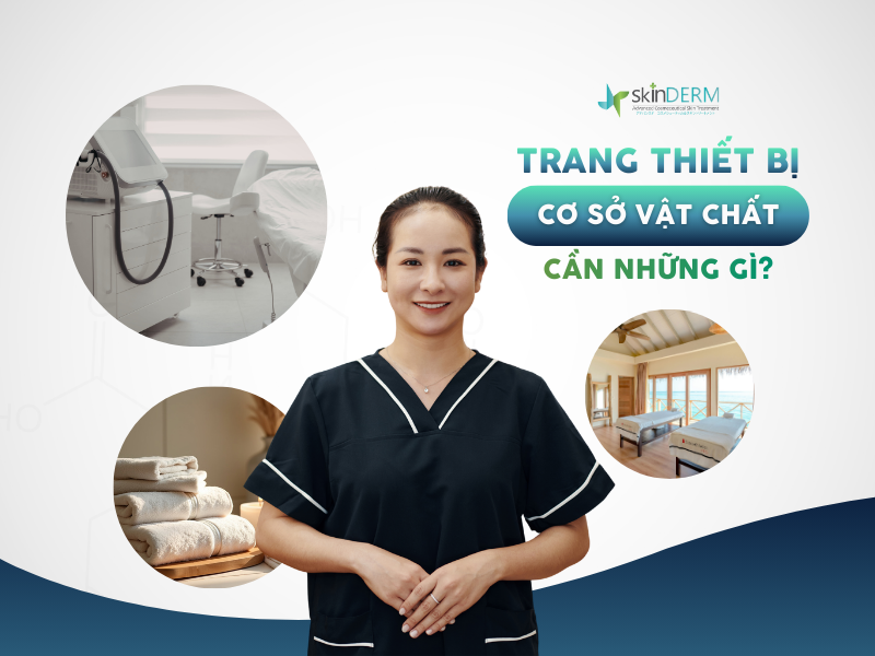 Trang thiết bị spa